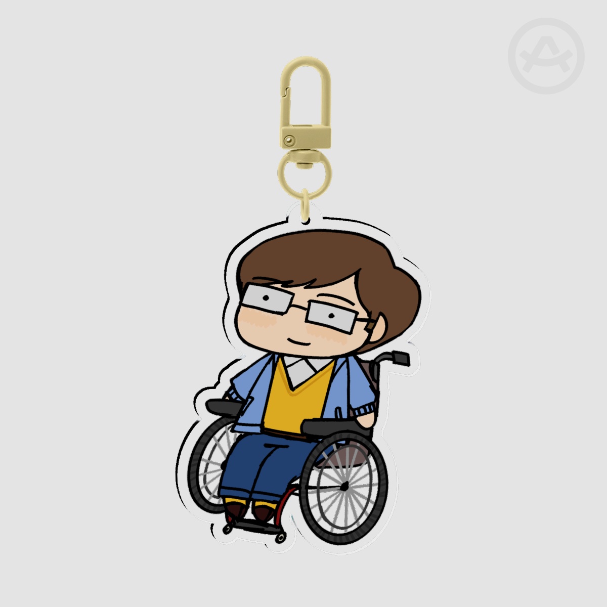 New York Artie Keychain