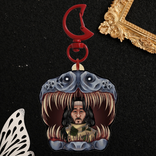 IRON LUNG Simon the Convict Wood Keychain