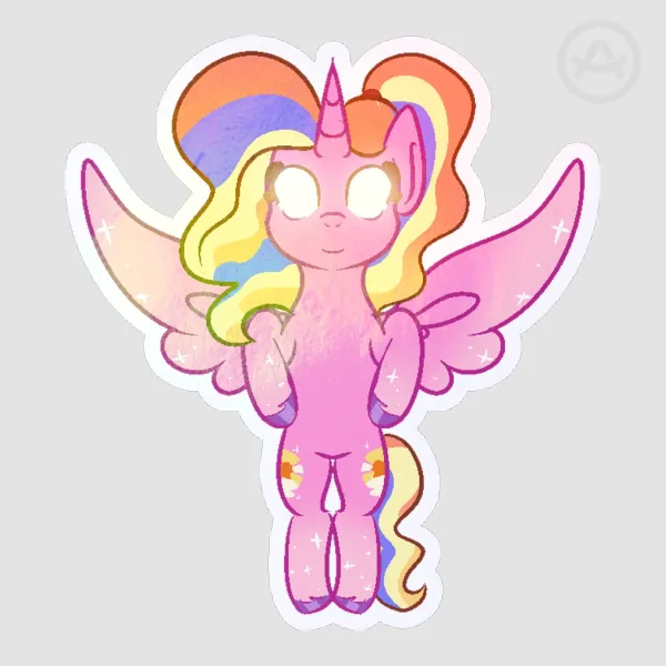 Alicorn Luster Dawn Sticker