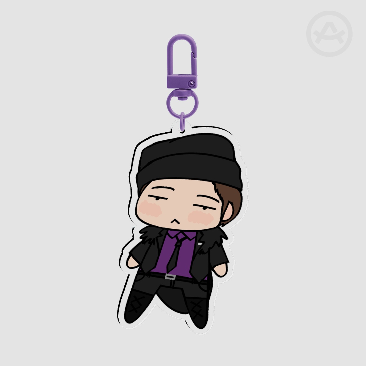New York Kurt Keychain