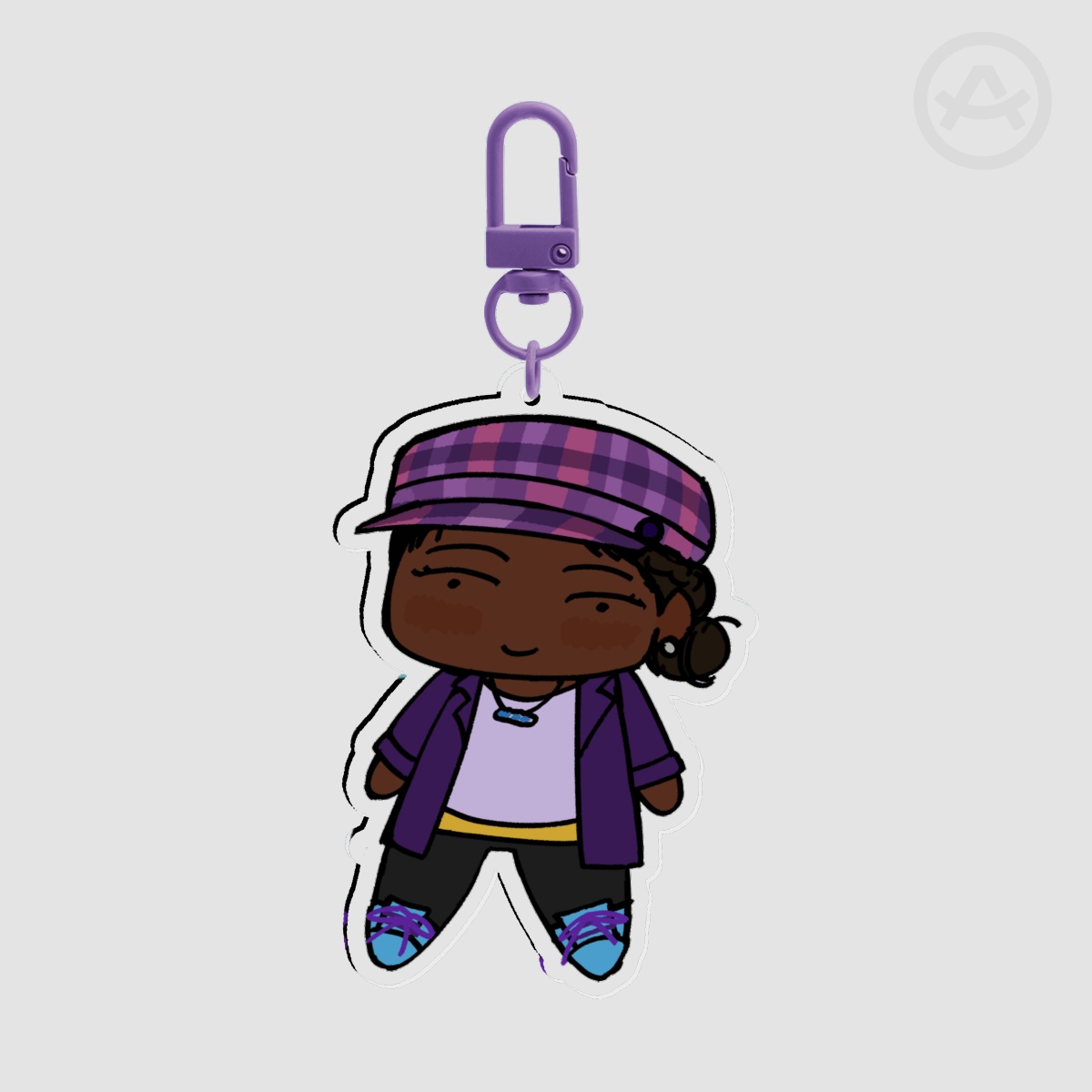 New York Mercedes Keychain