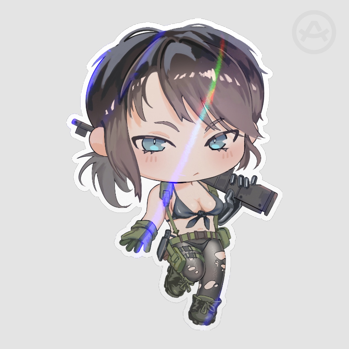 Quiet sticker