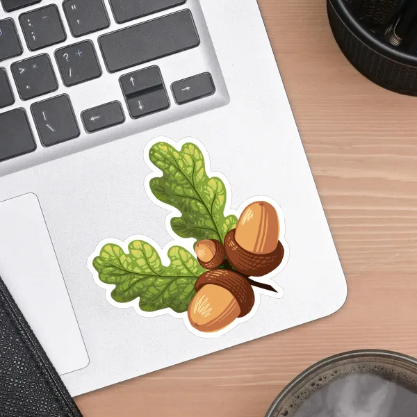 Acorns R - Sticker