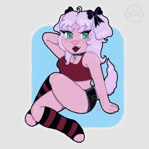 Pubby Girl sticker