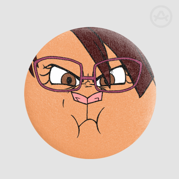 Jennifer Flores Plush Badge