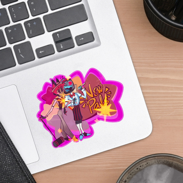 Sparksduo Friendship Day Sticker 15cm