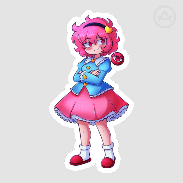 Chibi Satori Komeiji Stickers