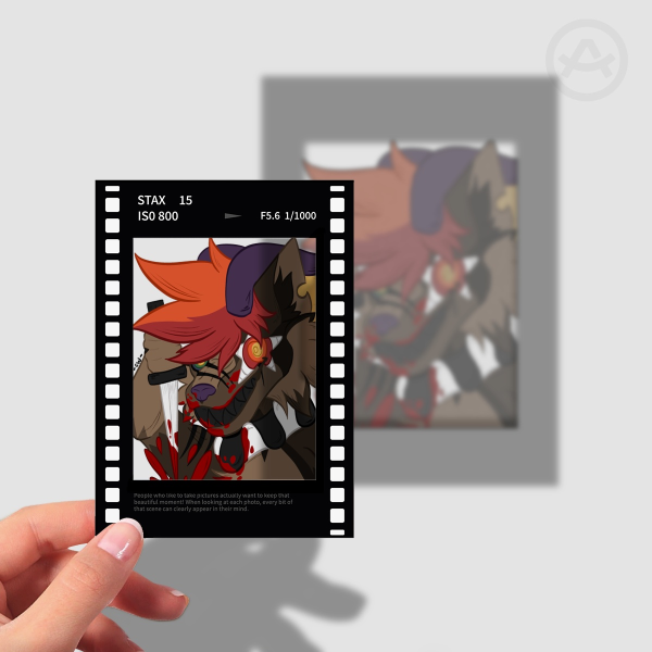 Cyran Slasher Film Photocard