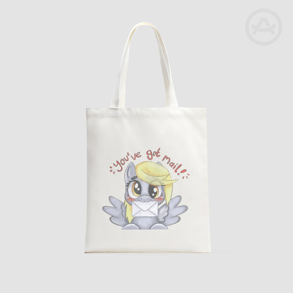 Vertical Part-print Canvas Tote Bags - 13.7″x15.7″(35x40cm)