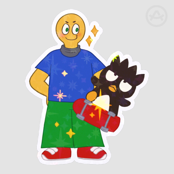 Lighty/Bulb + Badtz-Maru Sticker!