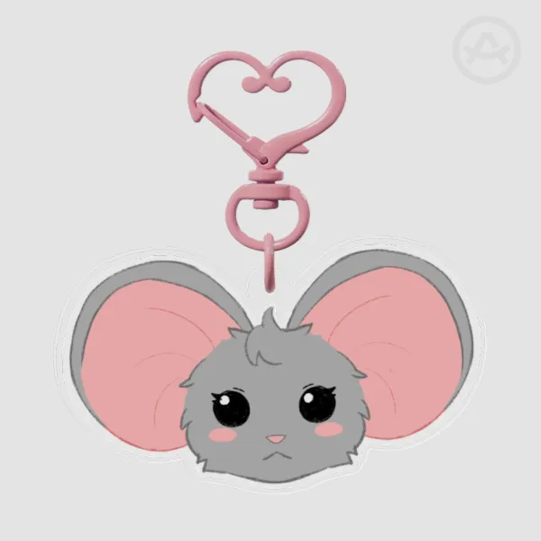 Cute Mouse Keychain
