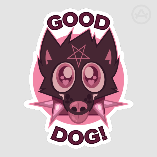 Good Dog! [ Pink Version ] Sticker