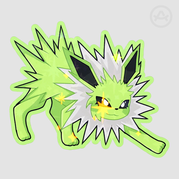 Shiny Jolteon Sticker (Pokémon)