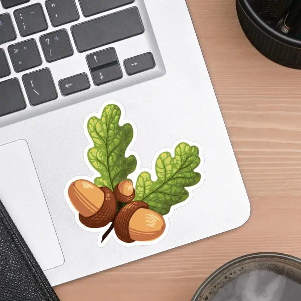 Acorns L - Sticker