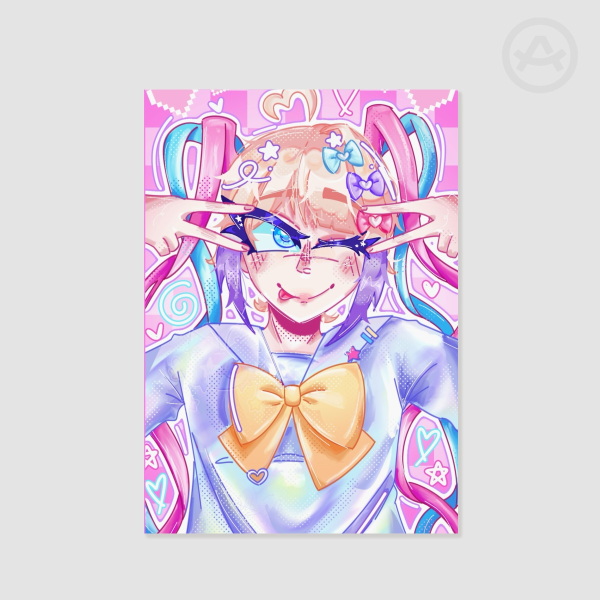 Kangel A5 Print