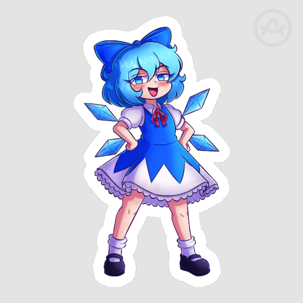 Chibi Cirno Stickers