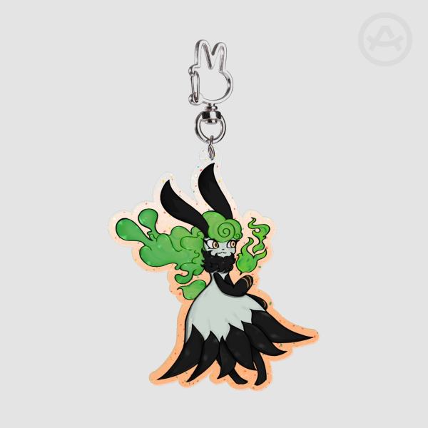 Glitter Nitemary Acrylic Keychains