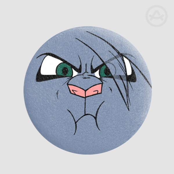 Chance plush badge