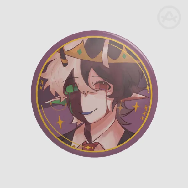 Ranboo button pin