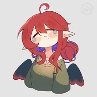 HimikoMio Tired Baby Sticker