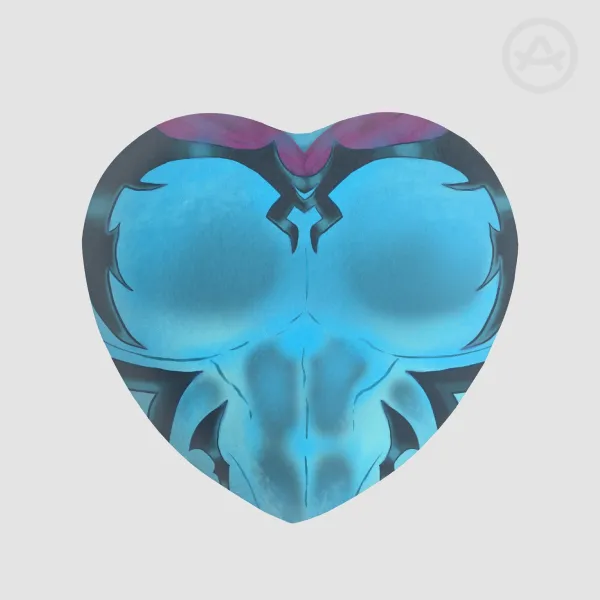 Viktor juramento de muerte - Heart Shape Plush Badge