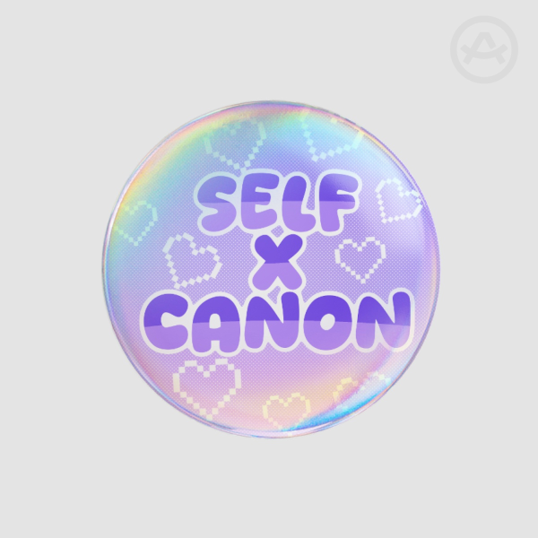 "Self x Canon" Button
