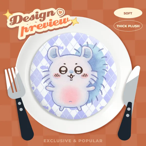 Momonga Plush Badge