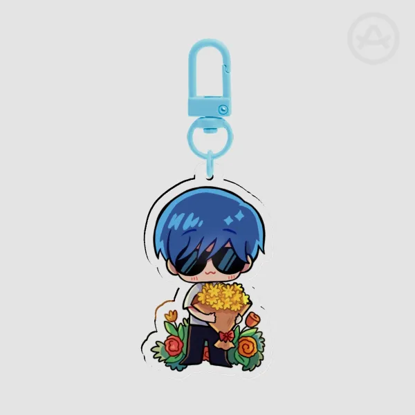 [WTSTO] Sol & flowers - Acrylic Keychain