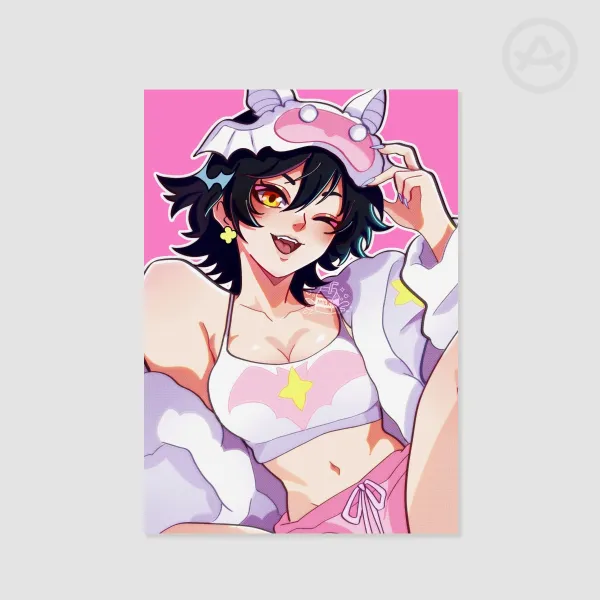 Jubilee pajama party print