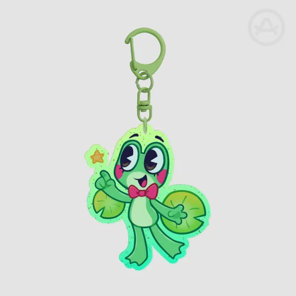 Silly Ribbit Acrylic Keychain