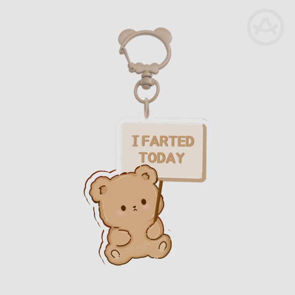 I Farted Acrylic Keychain