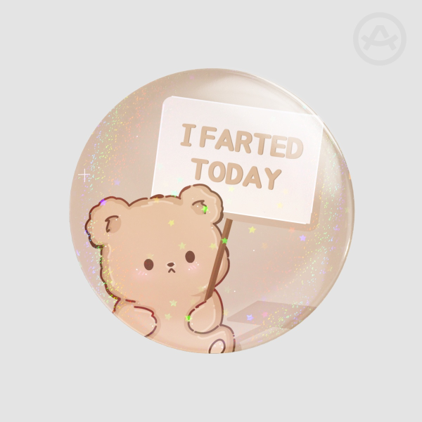 I Farted Holographic Pin