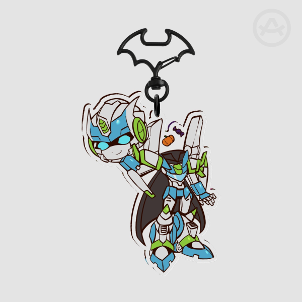 senator shockwave halloween keychain