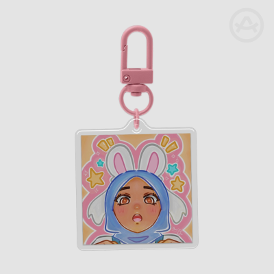 Chuumi | OC | Epoxy Clear Acrylic Keychains
