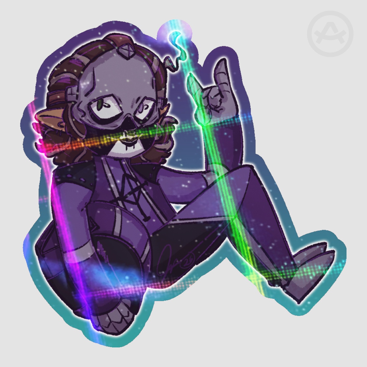 Fifth Racer Sticker