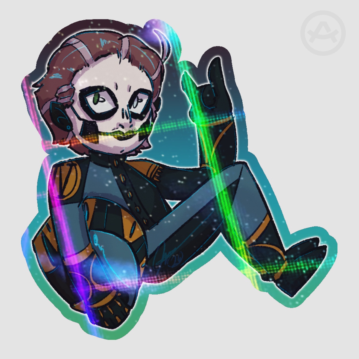 Fourth Racer Sticker