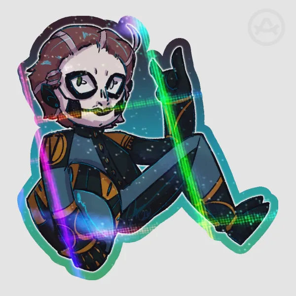 Fourth Racer Sticker