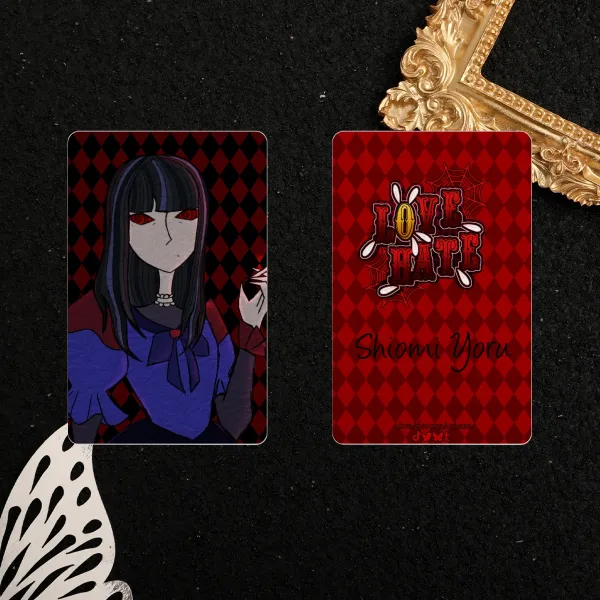 Limbus Shiomi Yoru Pearl Paper Photocard
