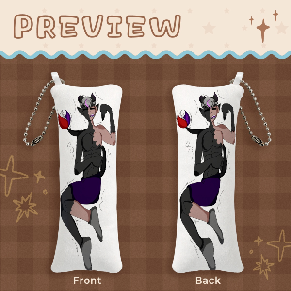 nightmare Mini Body Pillow Keychains