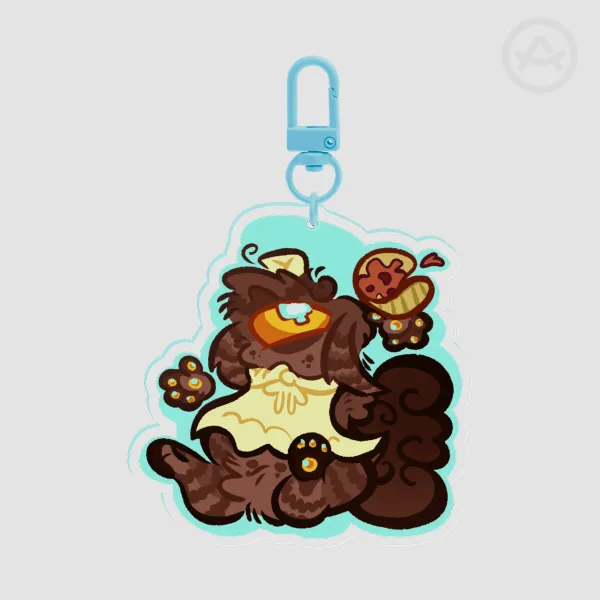 Brown Keychain