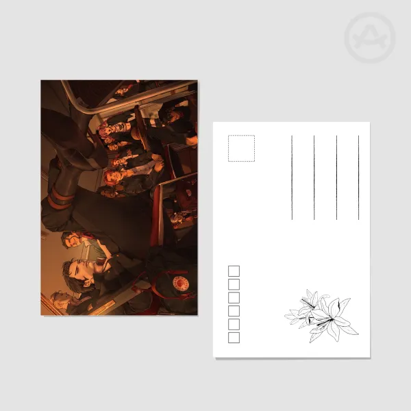 gakuen postcard