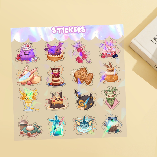 Pokenom Desserts Stickers 🍪🎂