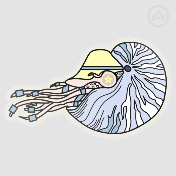 Regular Nautilus Sticker