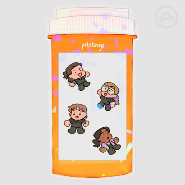 Clear Pittlings Prescription Sticker