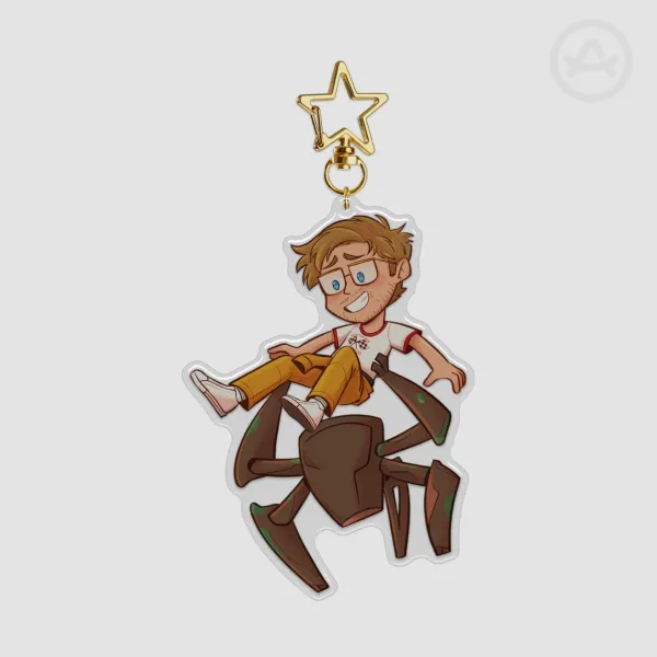 Grace Rocky "Lift Off" Epoxy Acrylic Keychain