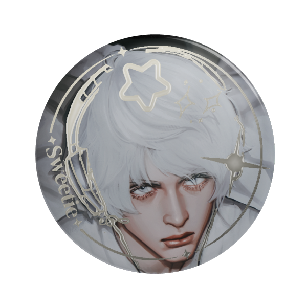DMC4 Nero Gameboy Foil Round Badge