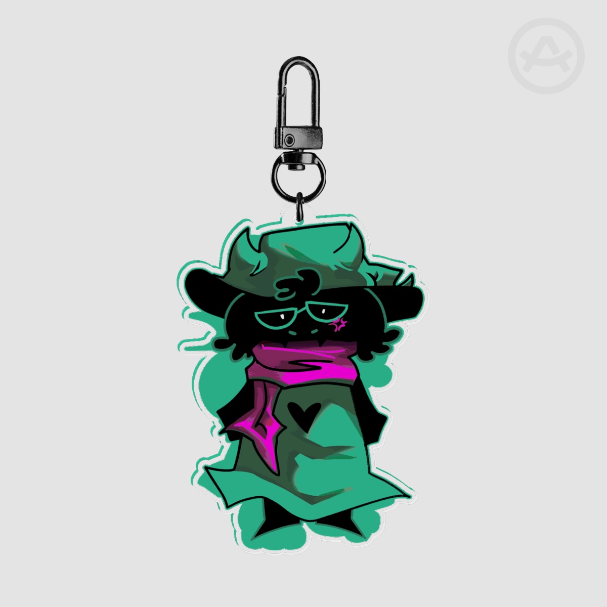 Ralsei Double-Sided Keychain (Deltarune)