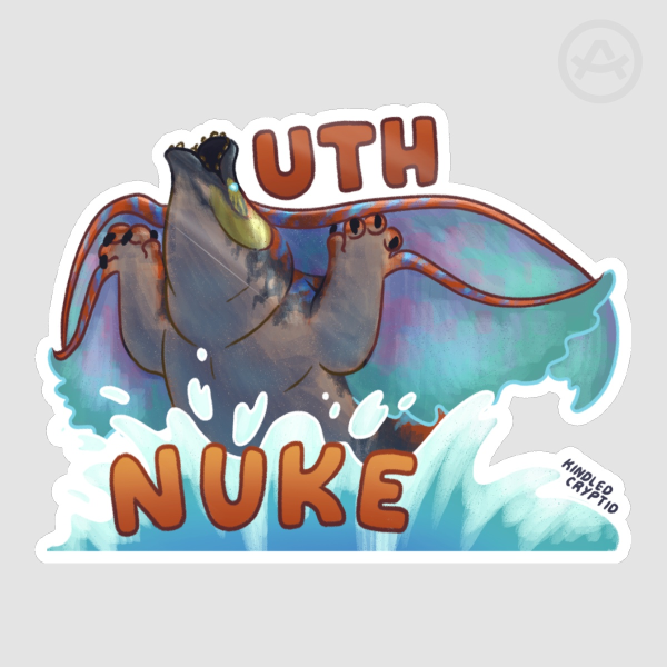 Uth Nuke Sticker (LRG)