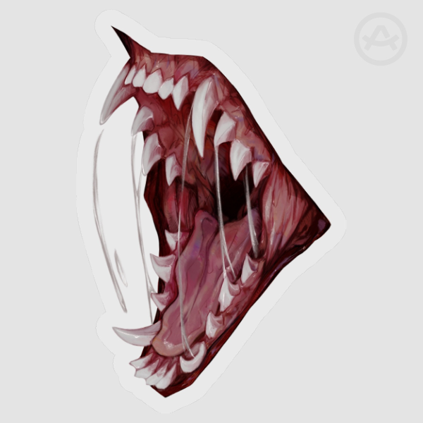 Monster Maw - Vinyl Sticker
