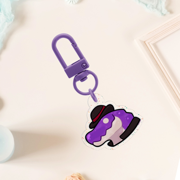 Max | TADC | Glitter Acrylic Keychain
